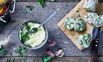 Kräuterbutter einfach selber machen Kräuterbutter einfach selber machen
